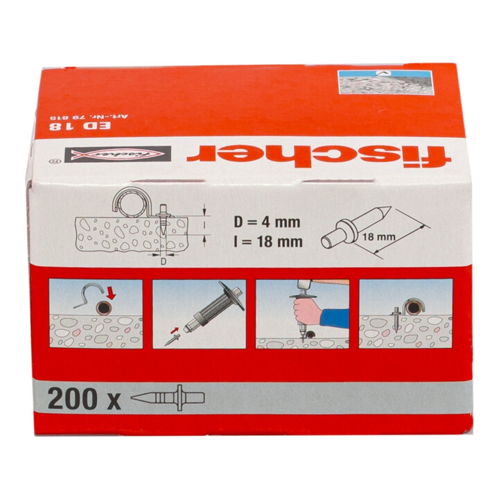 fischer Einschlagnagel ED 18