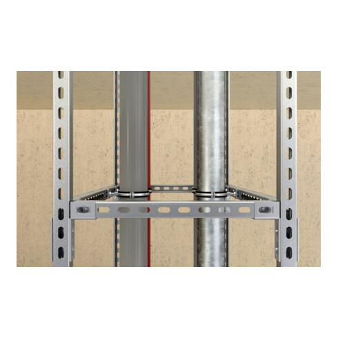 fischer Éléments de fixation PFUF 2D gvz