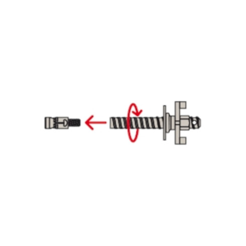 fischer Ensemble de fixation FDBB 16/200 Set pour carotteuses