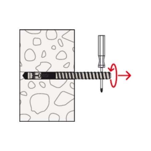 fischer Ensemble de fixation FDBB 16/200 Set pour carotteuses