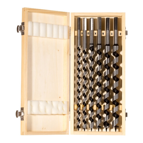 fischer Ensemble de forets hélicoïdaux D-WL Set 320, 6 pièces