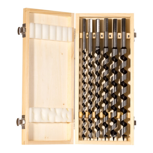 fischer Ensemble de forets hélicoïdaux D-WL Set 320, 6 pièces