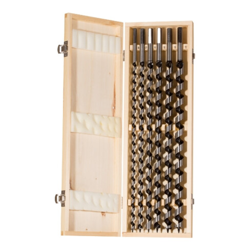 fischer Ensemble de forets hélicoïdaux D-WL Set 460, 6 pièces