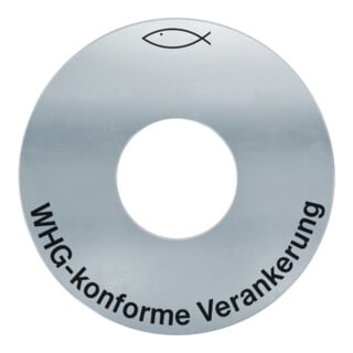 fischer Étiquette WHG Béton FD M16