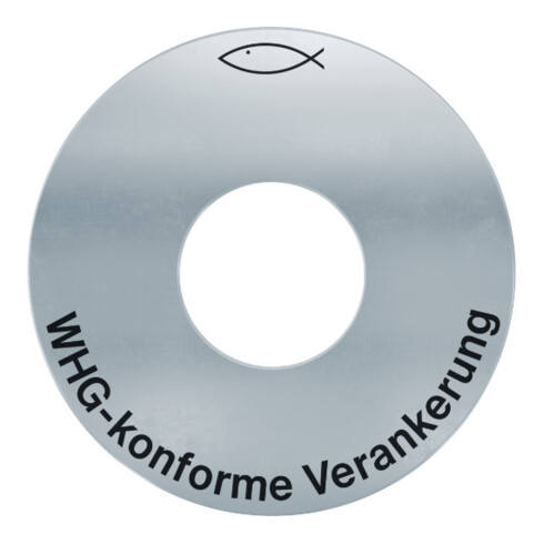 fischer Étiquette WHG Béton FD M16