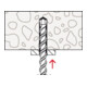 fischer FDZ 6/35 Clou en acier électrozingué - tête plate-4