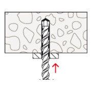 fischer FDZ 6/35 Clou en acier électrozingué - tête plate-4