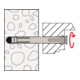 fischer Fensterrahmendübel F 10 M 182 B SB-Karte