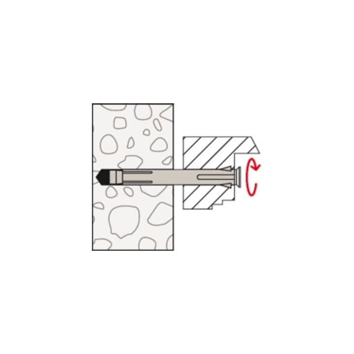 fischer Fensterrahmendübel F 10 M 202 B SB-Karte