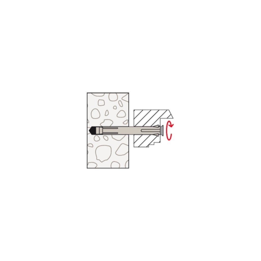fischer Fensterrahmendübel F 10 M 202 B SB-Karte