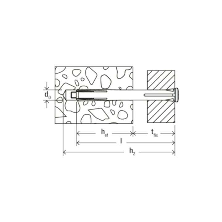 fischer Fensterrahmendübel F 10 M 202 B SB-Karte