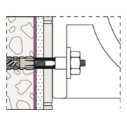 fischer Fixation pour lavabo WST 10 x 140 K SB-SaMo-5