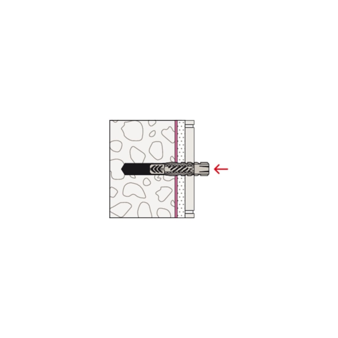 fischer Fixation pour lavabo WST 10 x 140 K SB-SaMo