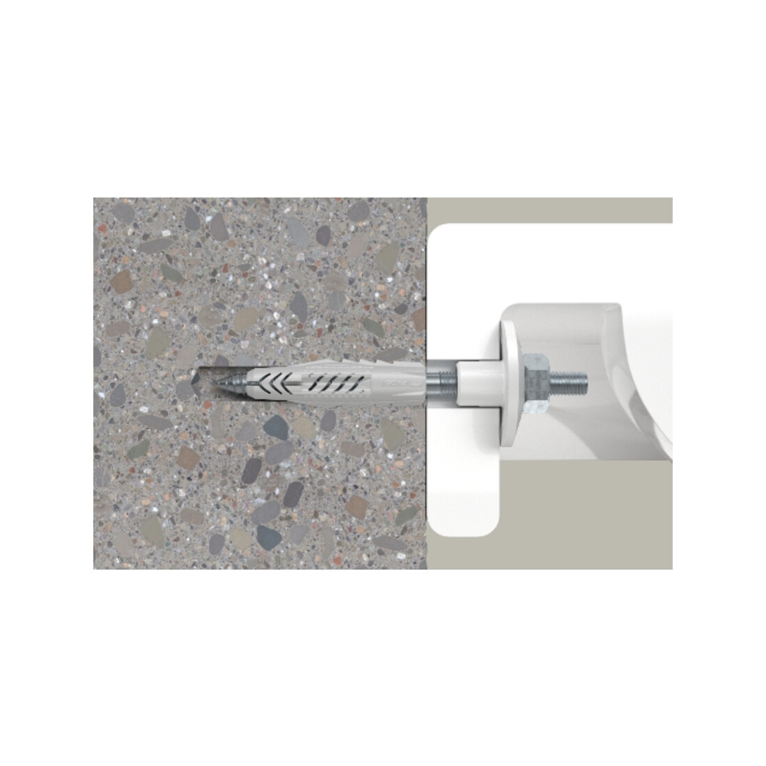 fischer Fixation pour lavabo WST 10 x 140 K SB-SaMo