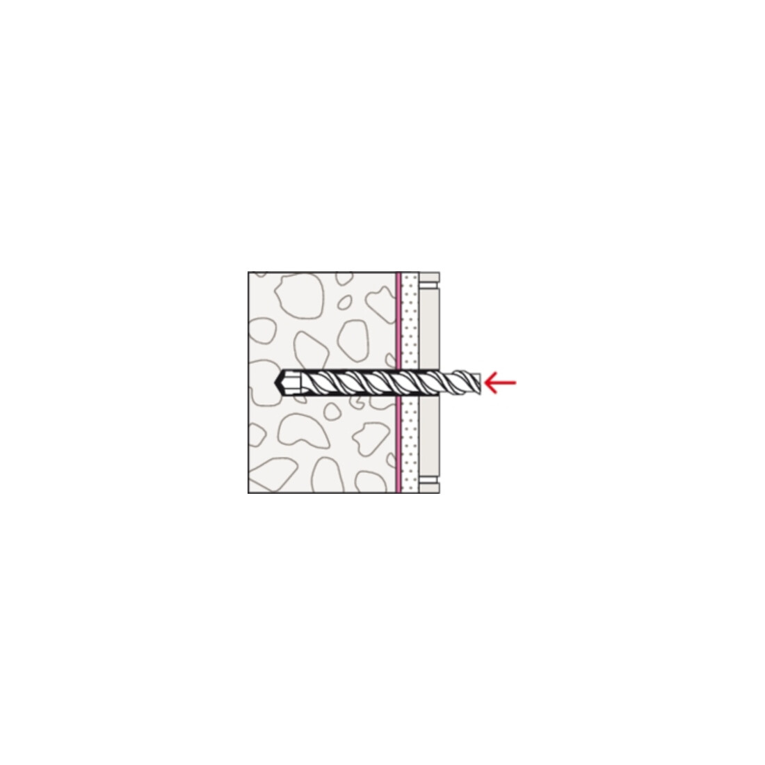 fischer Fixation pour urinoirs UST 10 x 120