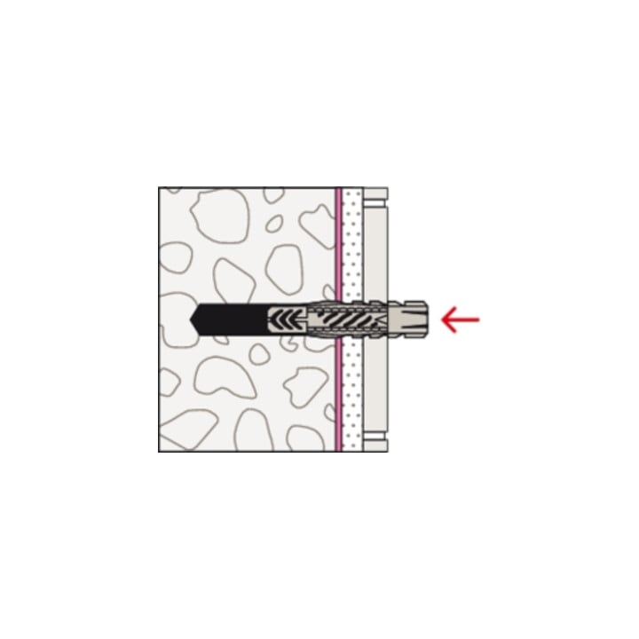 fischer Fixation pour urinoirs UST 10 x 120