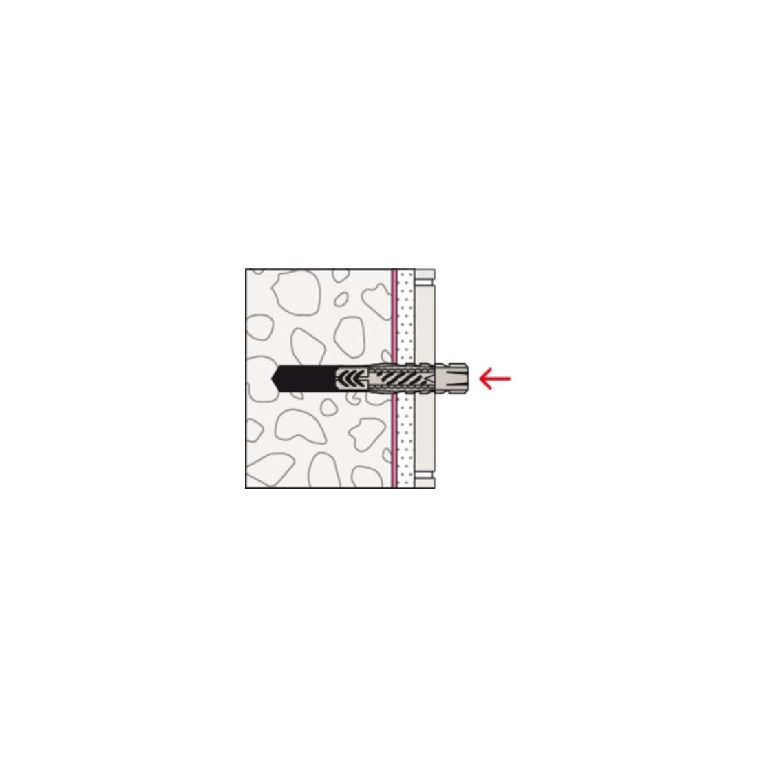 fischer Fixation pour urinoirs UST 10 x 120