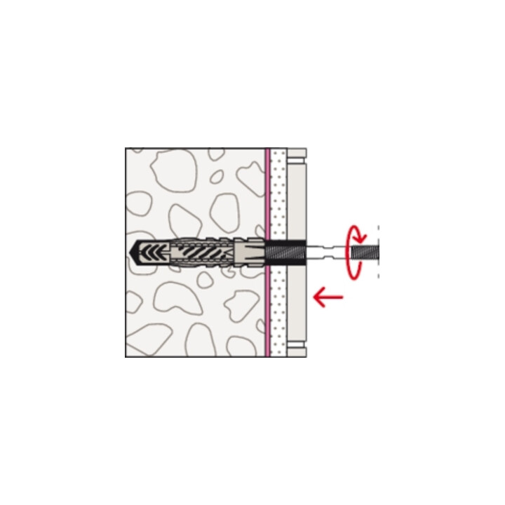 fischer Fixation pour urinoirs UST 10 x 120