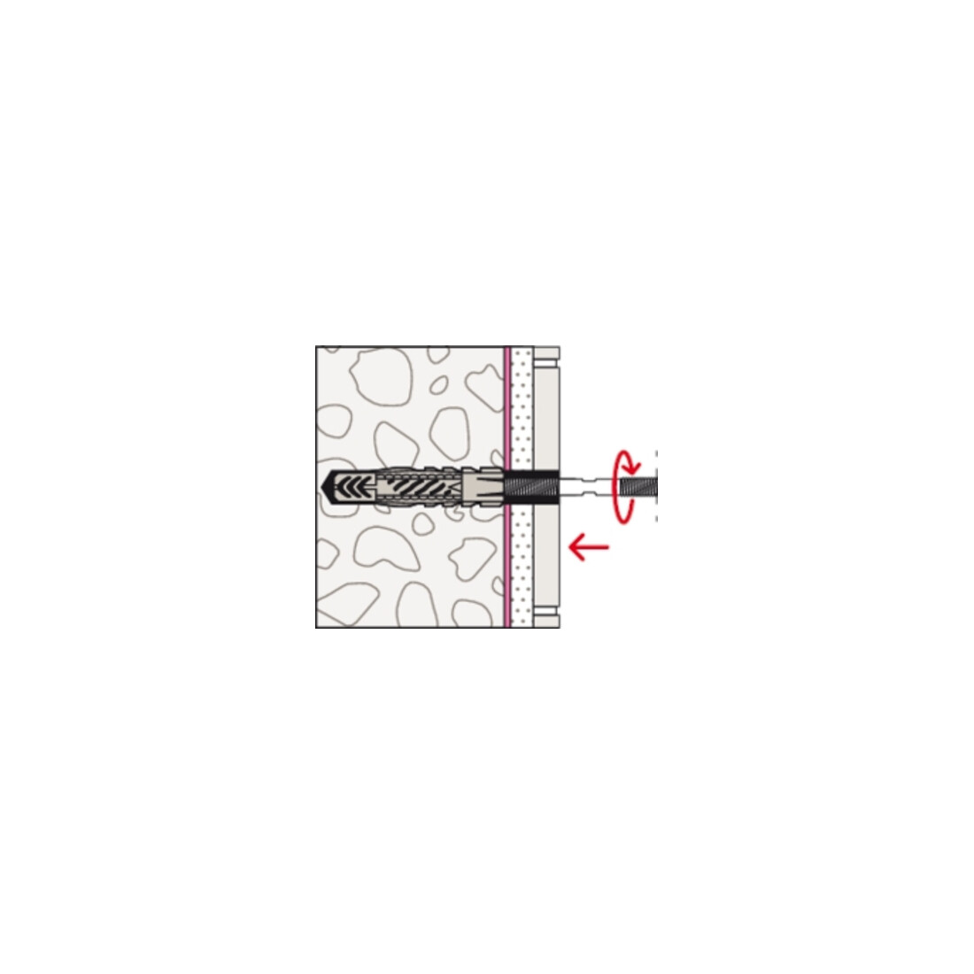 fischer Fixation pour urinoirs UST 10 x 120