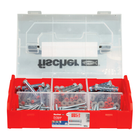 fischer FixTainer avec chevilles DuoHM TX 90 pcs.