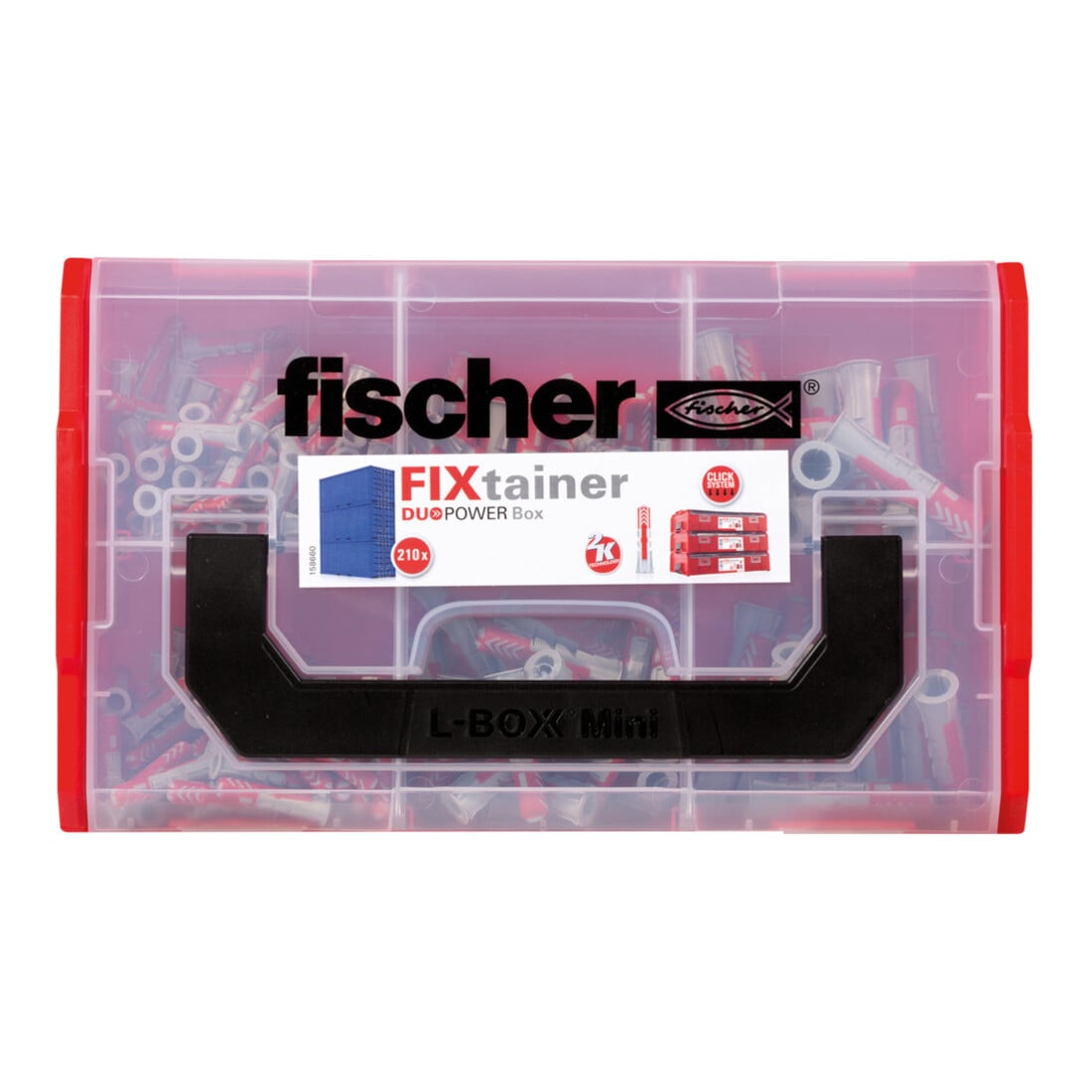 fischer FixTainer - Chevilles tous matériaux fischer DuoPower