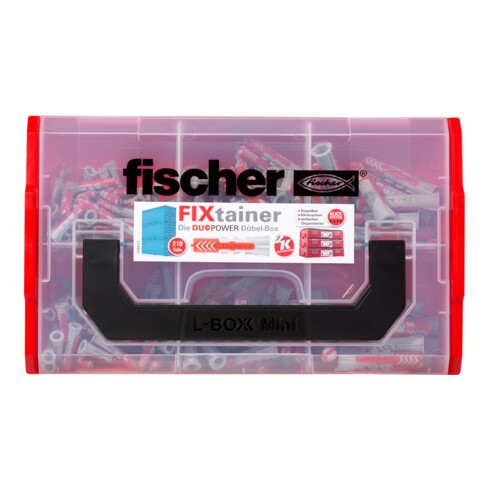 fischer FIXtainer DUOPOWER 210-tlg 535968
