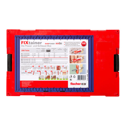 fischer FIXtainer DUOPOWER/DUOTEC 539868