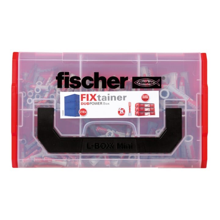 fischer  FixTainer DuoPower pluggen