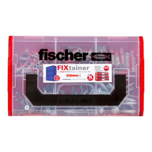 fischer FIXtainer - DUOPOWER + vis (210)
