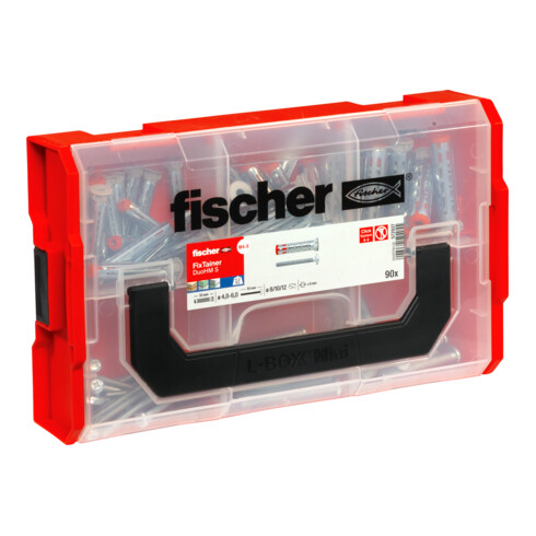 fischer FixTainer mit Hohlraumdübel DuoHM TX 90-tlg.