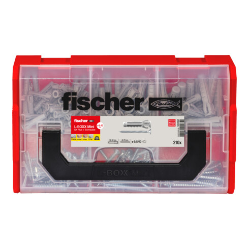fischer FixTainer - SX-Plug en Schroeven-Box
