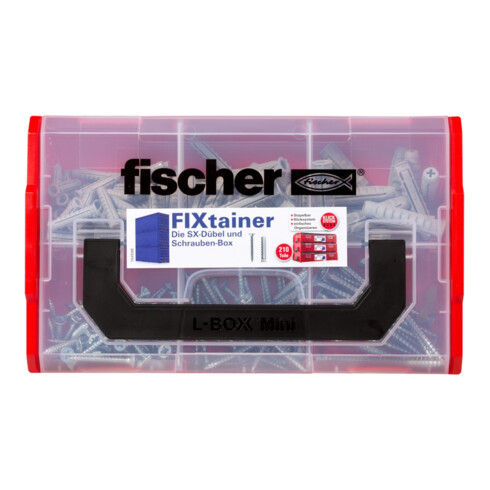 fischer FixTainer - SX-Plug en Schroeven-Box