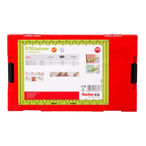 fischer FIXtainer - UX Green (NV)