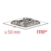 fischer Flachdachfuß FFRBB Ballast-4