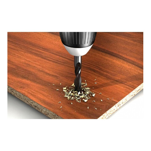 fischer Forets à bois D-WS Set 3-10mm P 8 pièces