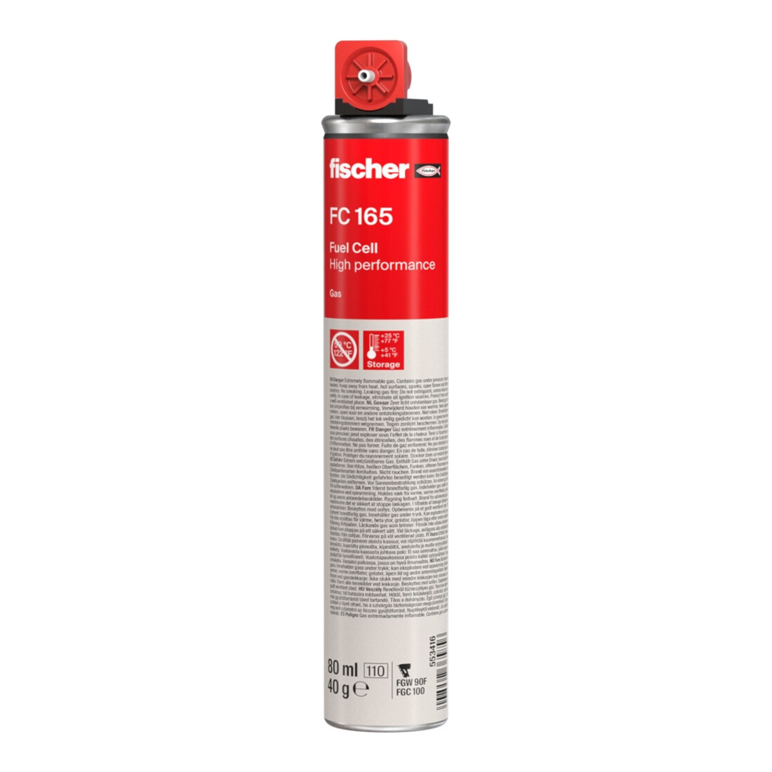 fischer Gaskartusche FC 165