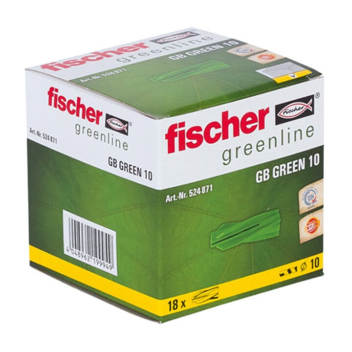 fischer gaz ancre à béton GB VERT 10