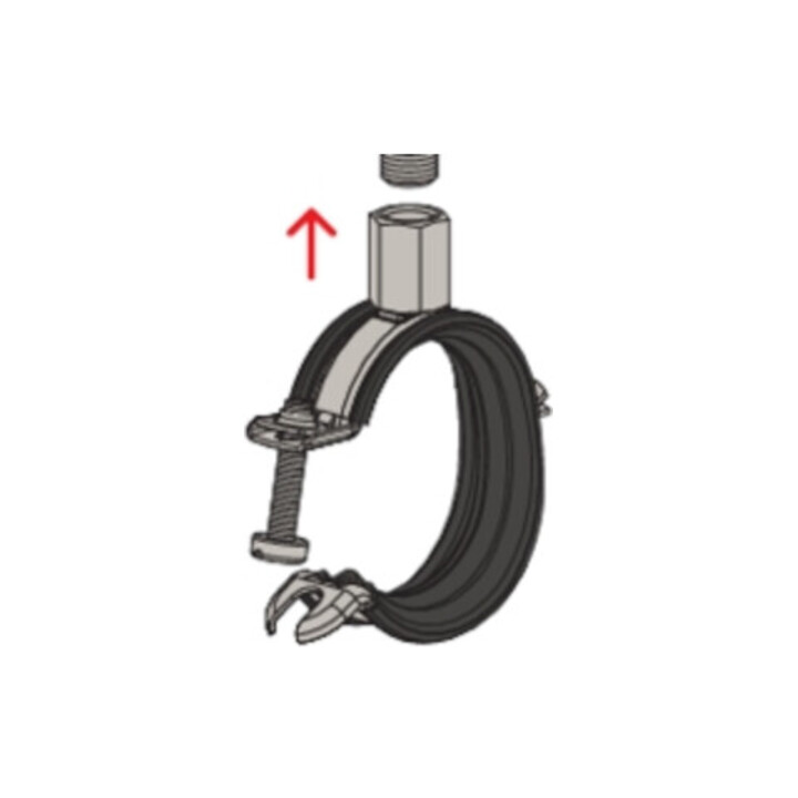 fischer Gelenkrohrschelle FGRS 16-19 M8/10 Univ