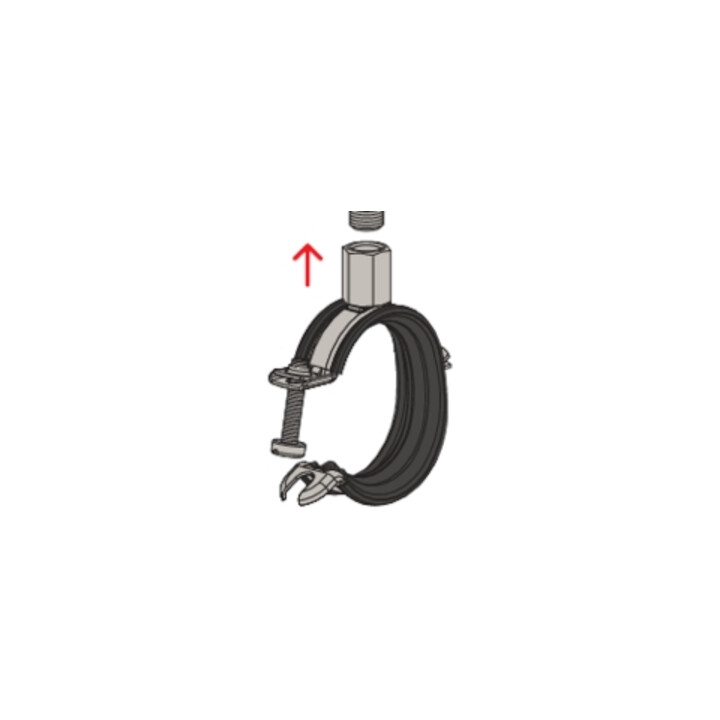 fischer Gelenkrohrschelle FGRS 16-19 M8 Univ