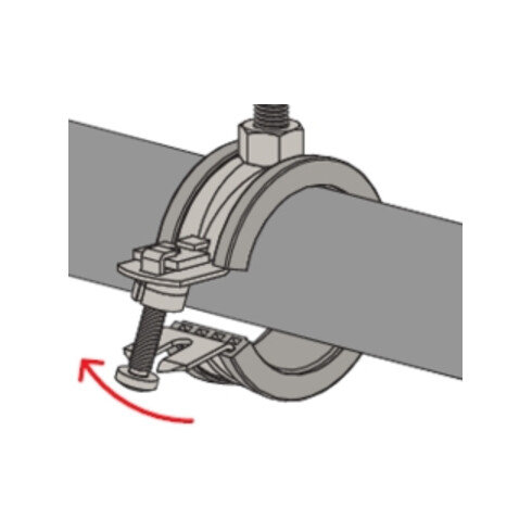 fischer Gelenkrohrschelle FKS 32-37