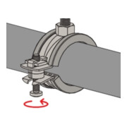 fischer Gelenkrohrschelle FKS 40-44-2