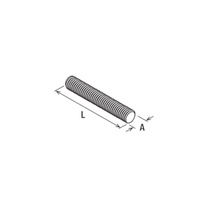 fischer Gewindestift GS 10x40 A4