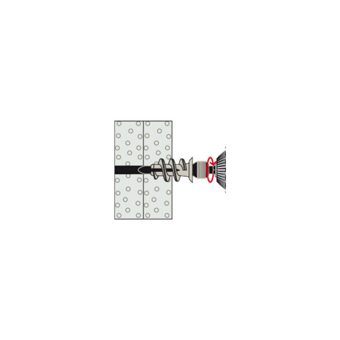 fischer Gipskartondübel GK K (10)