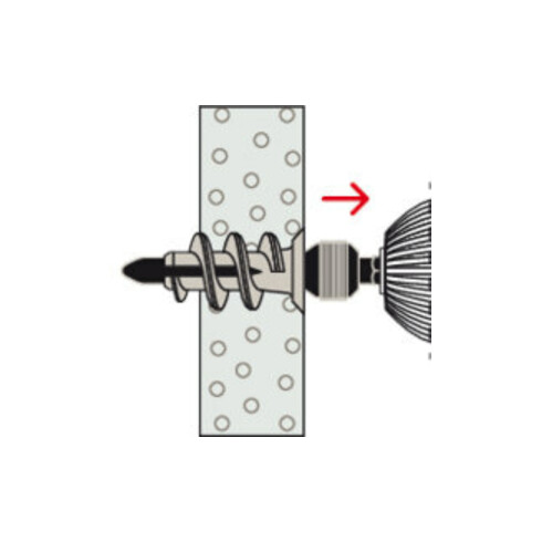 fischer Gipskartondübel GK K (10)