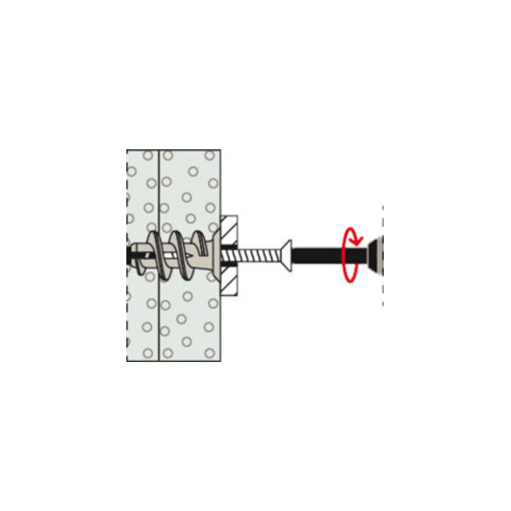 fischer Gipskartondübel GK K (10)