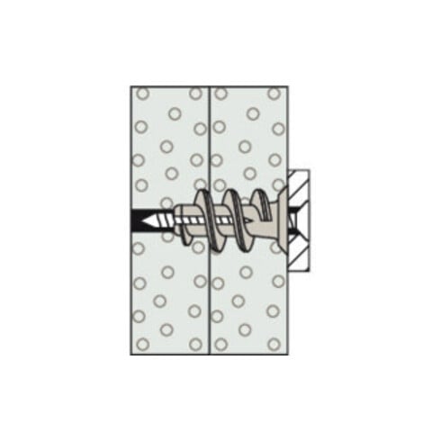 fischer Gipskartondübel GK K (10)