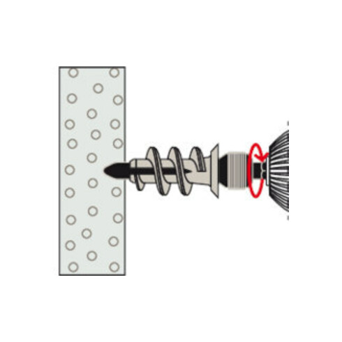 fischer Gipskartondübel GK K (10)