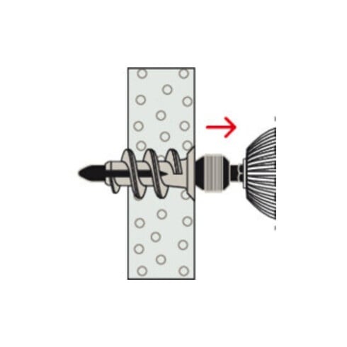 fischer Gipskartondübel GK K (10)