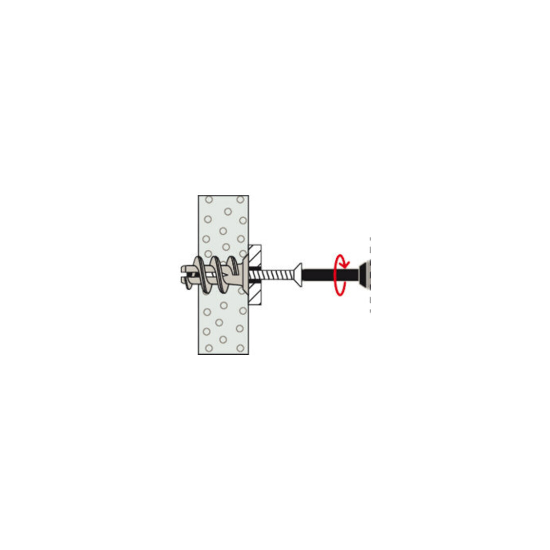fischer Gipskartondübel GK K (10)