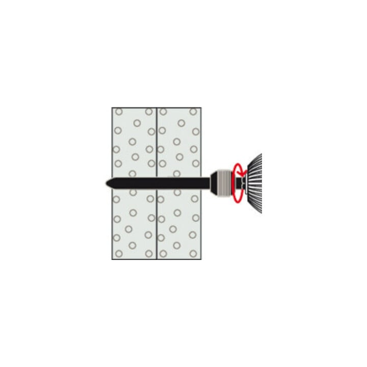 fischer Gipskartondübel GK S K (5)